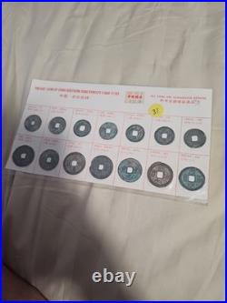 14 Northern Song Dynasty (AD 1008-1119) Ancient Chinese Cash Coins Set