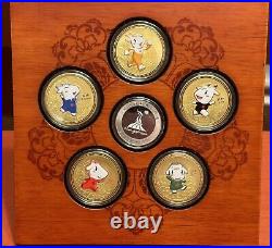 16th Asian Games Mascot Le Yangyang 6 Coin Display Set Guangzhou 2010 5 Goats