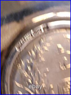 1914 (Year 3) 1 Yuan Shih-Kai Fat Man Dollar -Set in Vintage Uyeda Silver Bowl