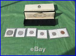 1970 Canada Specimen Coin Set One Of Only Thousand Minted Trudeaus China Trip