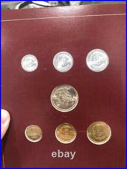 1977-1981 Franklin all nations 7pc CHINA Coin Set