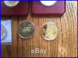 1980 China Olympic Coin Silver and Brass Rare Coin Set- All 11 Coins