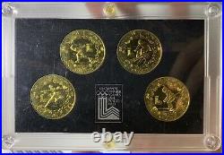 1980 China Olympic Copper Coins Set