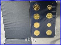1980 OLYMPIC 8 COINS OF CHINA Mint Jinhuang Copper PROOF SET People's Republic 1980 OLYMPIC 8 COINS OF CHINA Mint Jinhuang Copper PROOF SET People's Republic