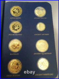 1980 Olympic Coins Of China Jinhuang Copper Proof Set China Mint