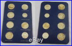 1980 Olympic Coins of China Jinhuang Copper Proof Set 8 Coin Golden Yuan CB518