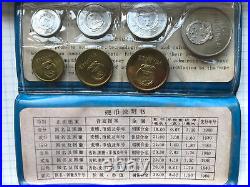 1980 Uncirculated Coin Set Peoples Bank of China Very Rare & Sealed