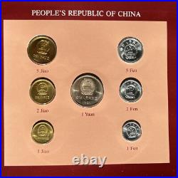1981-82 CHINA Franklin Mint Coin Set of All Nations People's Republic of China