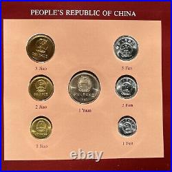 1981-82 CHINA Franklin Mint Coin Sets of All Nations People's Republic of China