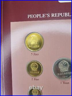 1981-82 CHINA Franklin Mint Coin Sets of All Nations People's Republic of China