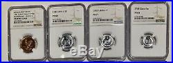 1981 China Proof Mint Sets Coins (8 Coins) NGC Grading