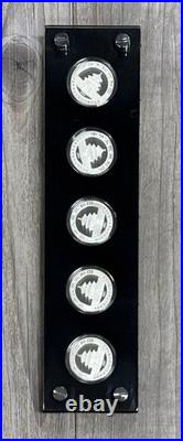 1982-2007 25pcs of China 3 Yuan Silver Proof 25th Anniversary of Panda Set & COA