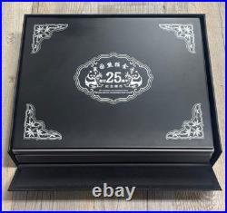 1982-2007 25pcs of China 3 Yuan Silver Proof 25th Anniversary of Panda Set & COA