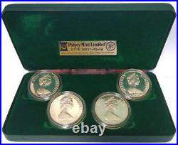 1982 Moscow Olympics Crown Proof Silver Coins Set Of
