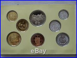 1983 Peoples Bank of China 8 pc Coin Set Mint Uncirculated Rare