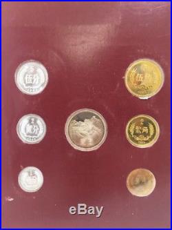 1983 Peoples Republic Of China 7 Coin Proof Set PRC Coin Sets of All Nations