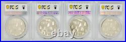 1984 China Silver Medal Ancient Pagodas 4 coin Set PCGS PR-68/69 DCAM 1984 China Silver Medal Ancient Pagodas 4 coin Set PCGS PR-68/69 DCAM