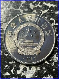 1985 China Tibet Autonomous Region 2 Coin Set in Original Case Lot#B923 Silver