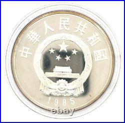 1985 Silver China 5 Yuan 3 of 4 Historical Figures Series II Proof Coin Set