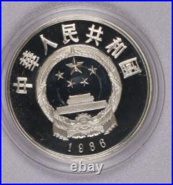 1986 Outstanding Historical Figures of China Gem 4 Coin Proof 5 Yuan Set