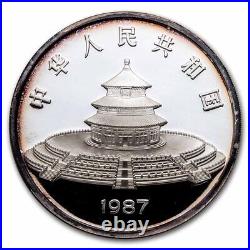 1987 China 2-Coin Silver Panda Proof Set (withBox) SKU#269525