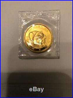 1988 P 1.9 oz Chinese Gold Panda 5-Coin Proof Set (Sealed) In Original Packages