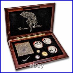 1989-1992 China 6-coin Gold & Silver Empress' Edition Set 1989-1992 China 6-coin Gold & Silver Empress' Edition Set