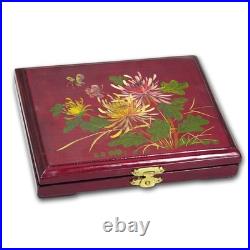 1990 China 3-Coin Platinum Panda Proof Set (withbox & COA)