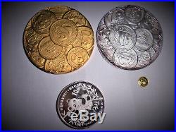 1991 China 10th Anniversary Panda Collection Coin Set Box 680 of 750