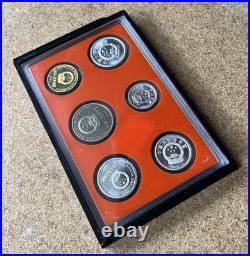 1991 The People's Bank of China 6 x Proof Coin Set 1/2/5 Fen 1/5 Jiao & 1 Yuan