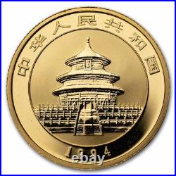 1994 China 5-Coin Gold Panda Proof Set (with COA)