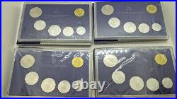 1997,1998,1999,2000 China Official Mint Set of 6 Coins 4 Total Sets