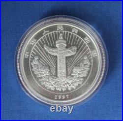 1997 China Silver 5 Yuan coin x 3 Set Lucky Silver Coin Set in Case with COAs