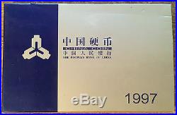 1997 China Six Coin Proof Set in Original Presentation Box (CW3)
