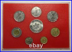 1997 Hong Kong's Return to China Commemorative Coins Set W / Lot 8 Coins