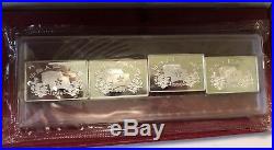 1998 Silver Coin Set Of the New Looks of Hong Kong with COA