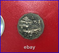 1999 Macau's Return to China Commemorative Coins Set W / Lot 6 Coins