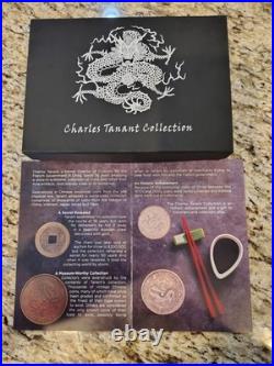 2 Coin Set CHINA CASH QING DYNASTY NGC CERTIFIED 1736-96, 1851-61 CHARLES TANANT