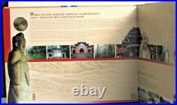 2002-2008 China World Cultural Heritage Sites Commemorative 10 x 5 Yuan coin set