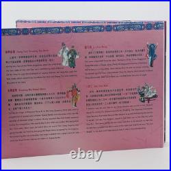 2002 China The Art Of Peking Opera Silver Proof Coloured 4 X 10 Yuan Coin Set