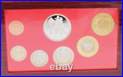 2004 Proof Coin Set TAIWAN 50 1 NT$ Silver Medallion Central China Mint