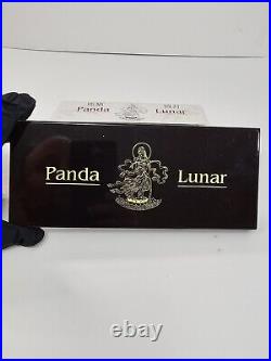 2005 China 4-Coin Gold/Silver Panda Lunar Prestige Proof Set Display Only