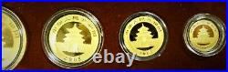 2005 China Gold & Silver Panda Lunar Premium 6 Coin Set Only 2000 Produced