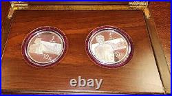 2005 China Silver Coins Set, The Centenary Birth Of Chen Yun