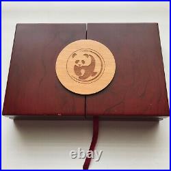 2005 Panda Coin Gold & Silver Coin set