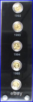 2007 25-Coin Proof Gold panda 15 Yuan 25th Anniversary Commemorative Set 2007 25-Coin Proof Gold panda 15 Yuan 25th Anniversary Commemorative Set