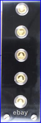 2007 25-Coin Proof Gold panda 15 Yuan 25th Anniversary Commemorative Set 2007 25-Coin Proof Gold panda 15 Yuan 25th Anniversary Commemorative Set