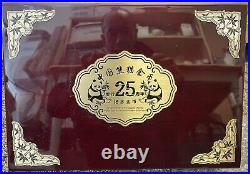 2007 25-Coin Proof Gold panda 15 Yuan 25th Anniversary Commemorative Set