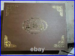 2007 China Chinese Panda? 25th Anniversary Set 15 Yuan Gold 25 Coins With COA