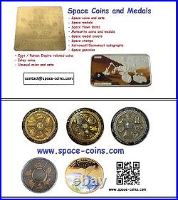 2007 Chinas Space Exploration, medal set with box and COA